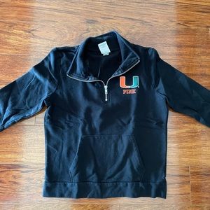 University of Miami quarter zip
